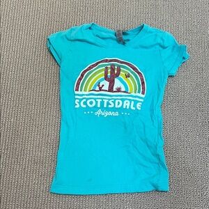 Next Level Apparel Kids Teal Scottsdale T-Shirt